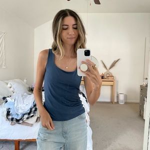 Bohme Blue Tank Top